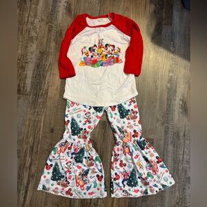 Mickey and friends holiday outfit